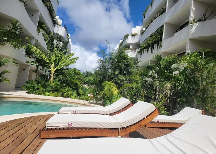 Estudio Nuevo En 5 Minutos De La Playa Con Alberca Y Gym * Tulum