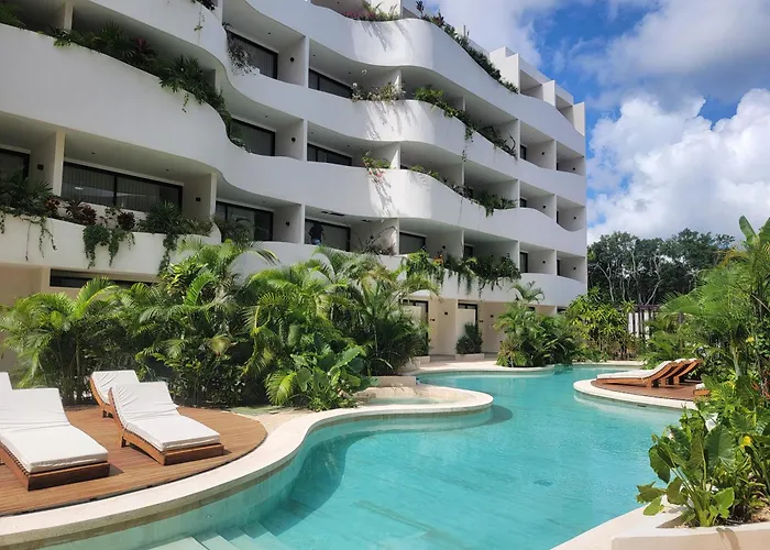 Estudio Nuevo En 5 Minutos De La Playa Con Alberca Y Gym Apartment Tulum