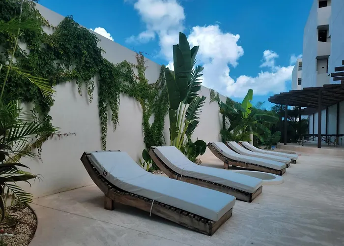 Estudio Nuevo En 5 Minutos De La Playa Con Alberca Y Gym *