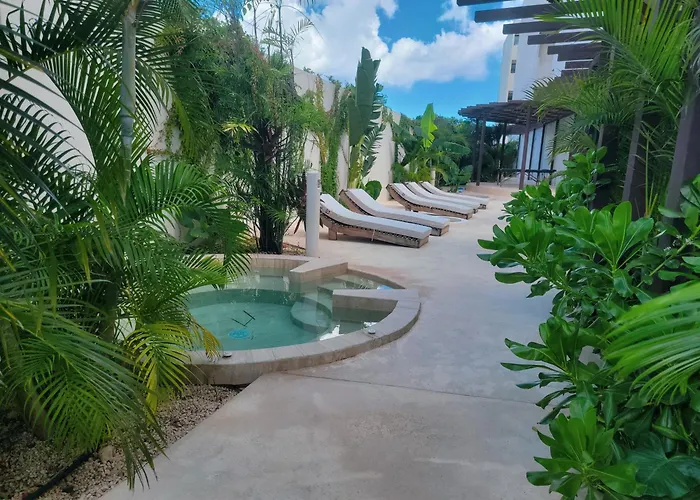 Apartment Estudio Nuevo En 5 Minutos De La Playa Con Alberca Y Gym